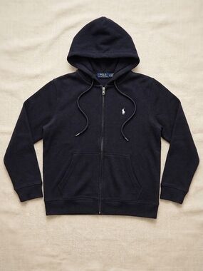 Polo Ralph Lauren Black Medium Zip Up